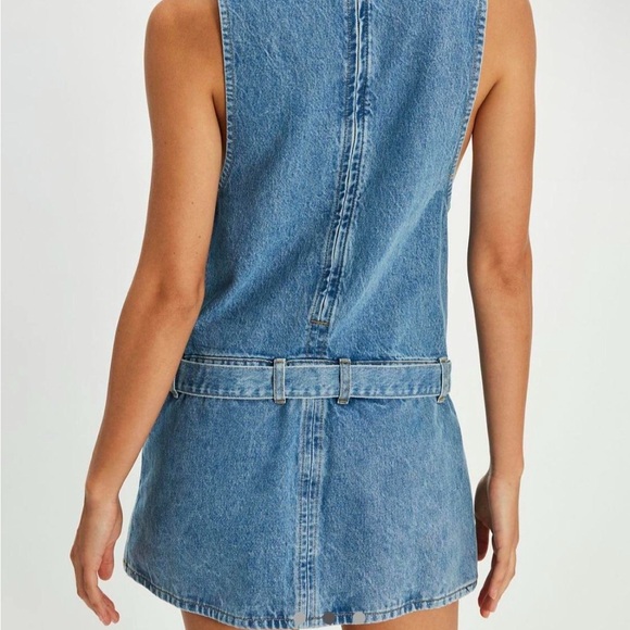 NWT SER.O.YA GEORGIA DENIM MINI DRESS SIZE SMALL❤️ - Picture 2 of 5